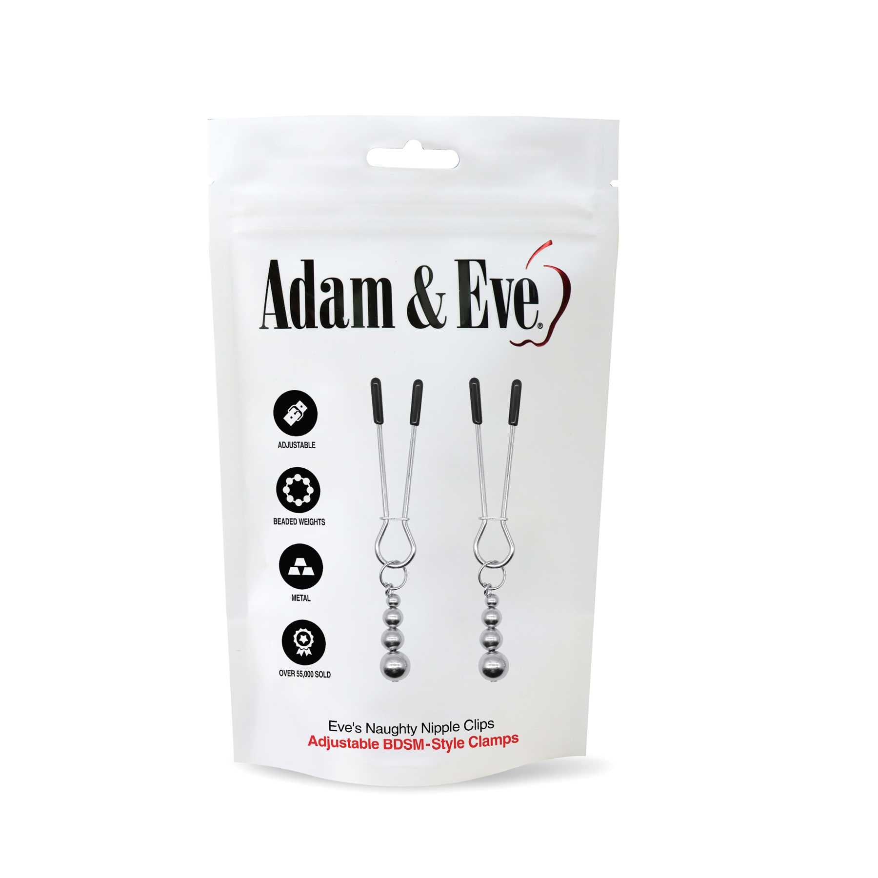 Adam & Eve Eve's Naughty Nipple Clips