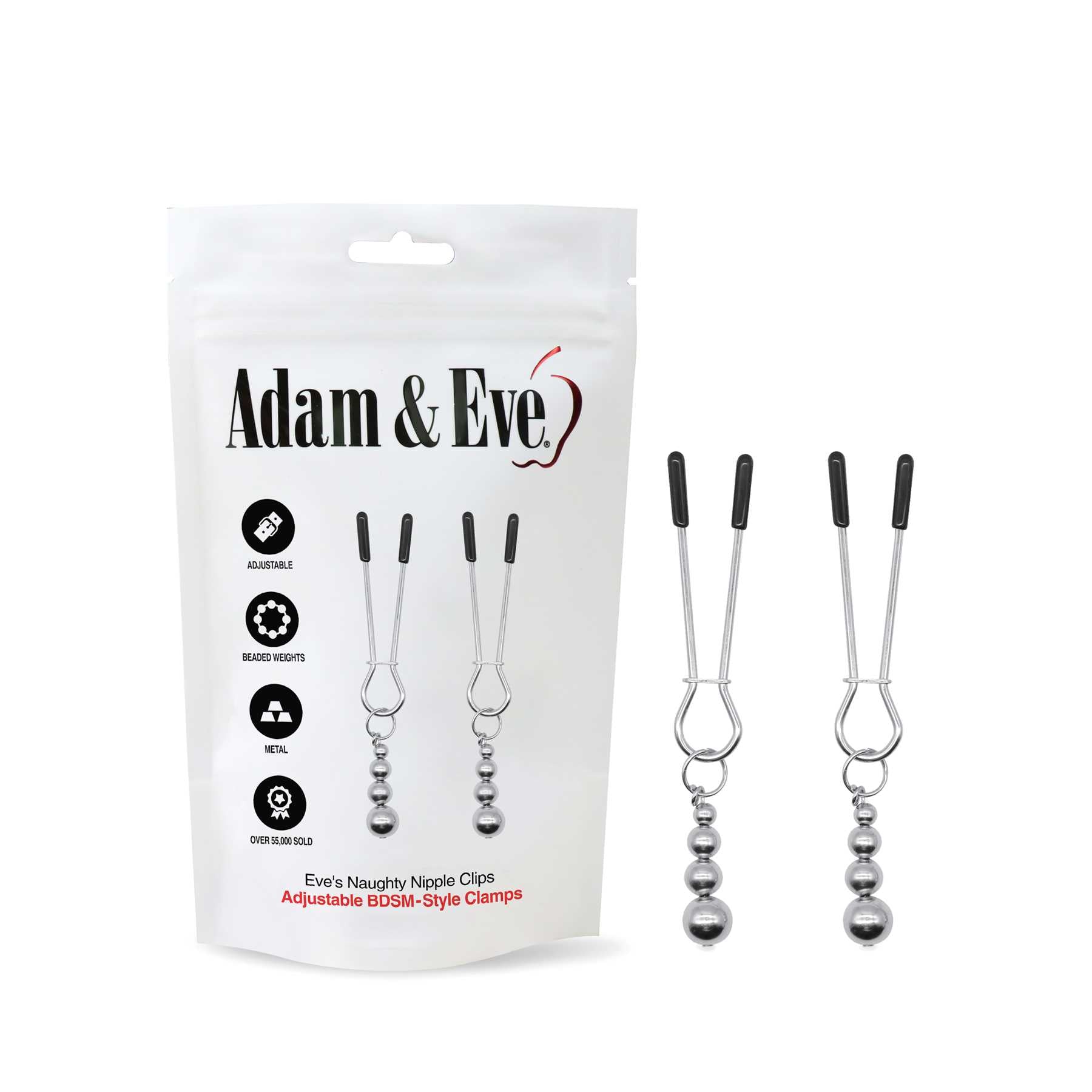 Adam & Eve Eve's Naughty Nipple Clips