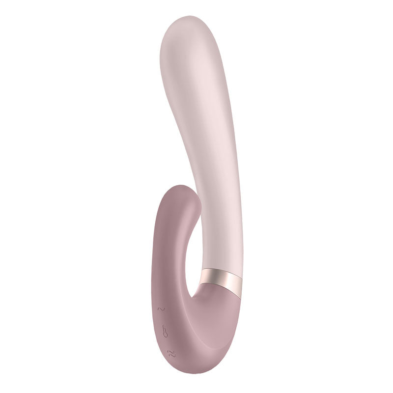 Satisfyer Heat Wave - Mauve App Controlled USB Rechargeable Rabbit Vibrator