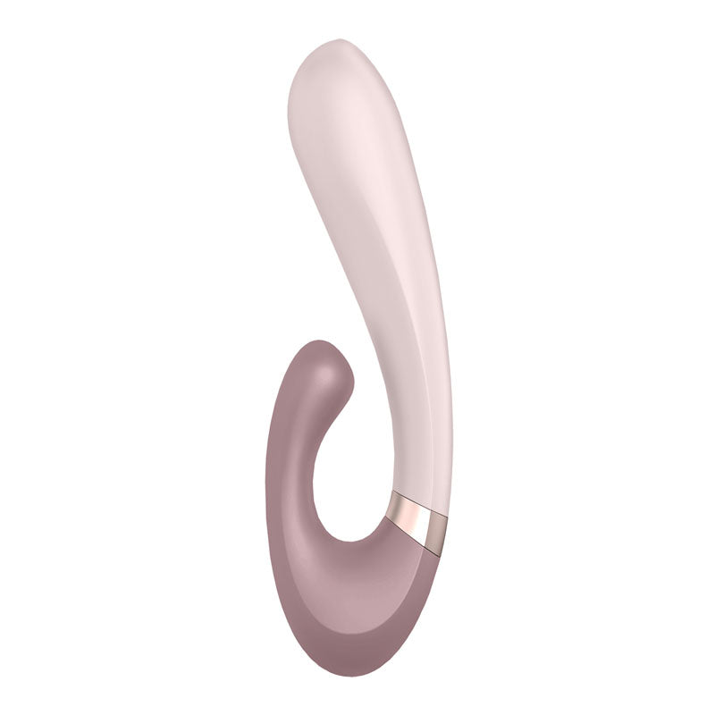 Satisfyer Heat Wave - Mauve App Controlled USB Rechargeable Rabbit Vibrator