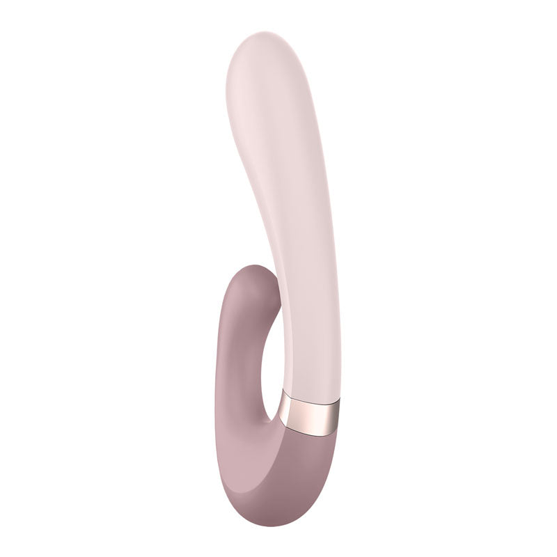 Satisfyer Heat Wave - Mauve App Controlled USB Rechargeable Rabbit Vibrator