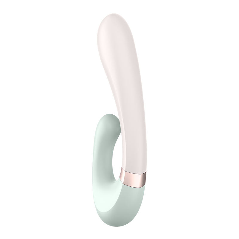 Satisfyer Heat Wave - Mint App Controlled USB Rechargeable Rabbit Vibrator