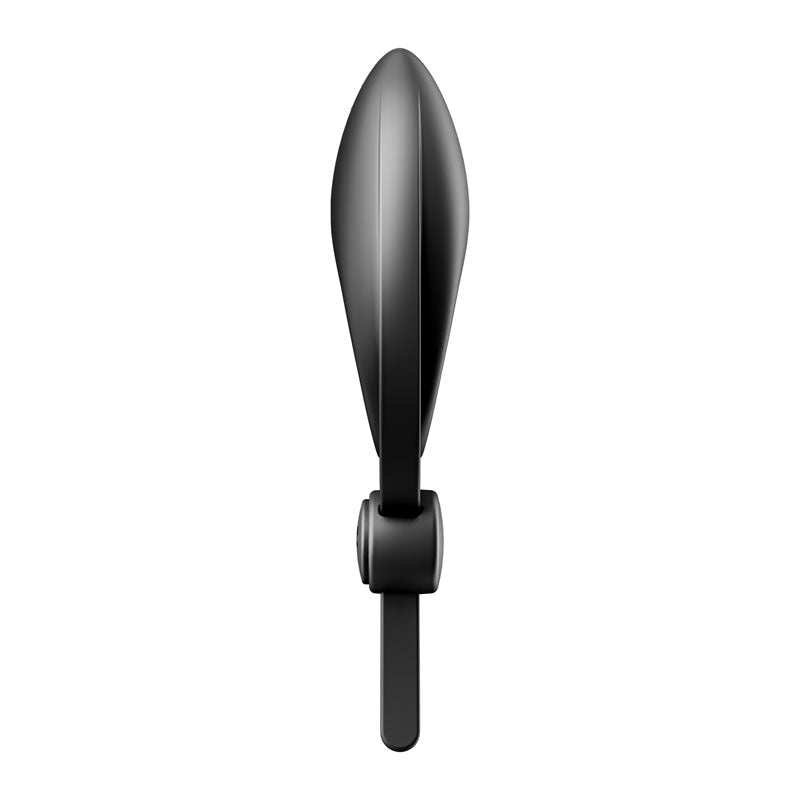 Satisfyer Sniper - Black - Black Vibrating Adjustable Lasso Cock Ring