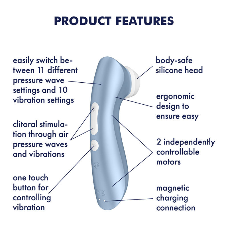 Satisfyer Pro 2+ Blue