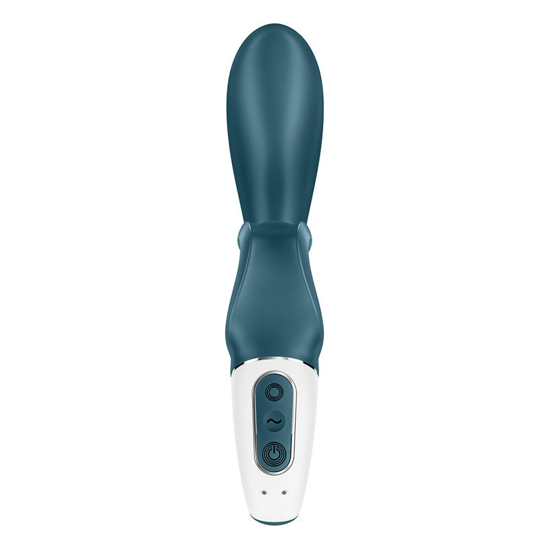 Satisfyer Hug Me - Bluegrey USB Rechargeable Rabbit Vibrator with App Control