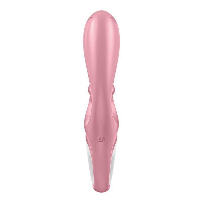 Satisfyer Hug Me - Pink USB Rechargeable Rabbit Vibrator with App Control