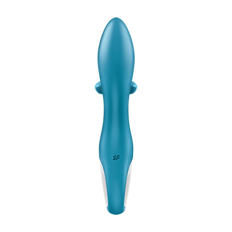 Satisfyer Embrace Me - Turquoise USB Rechargeable Rabbit Vibrator