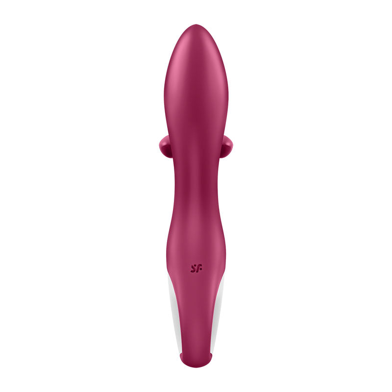 Satisfyer Embrace Me - Berry USB Rechargeable Rabbit Vibrator