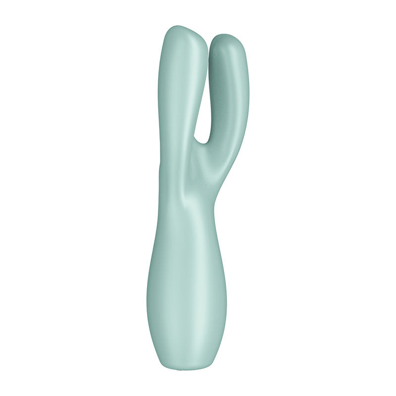 Satisfyer Threesome 3 - Mint Triple Head Vibrating Stimulator