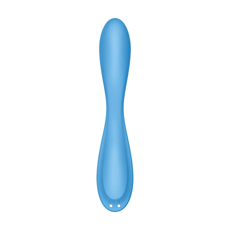 Satisfyer G-Spot Flex 4 - Blue USB Rechargeable Vibrator with App Control