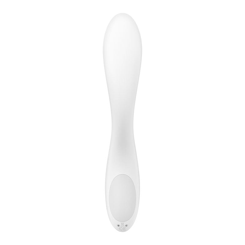 Satisfyer Rrrolling Pleasure - White USB Rechargeable Vibrator