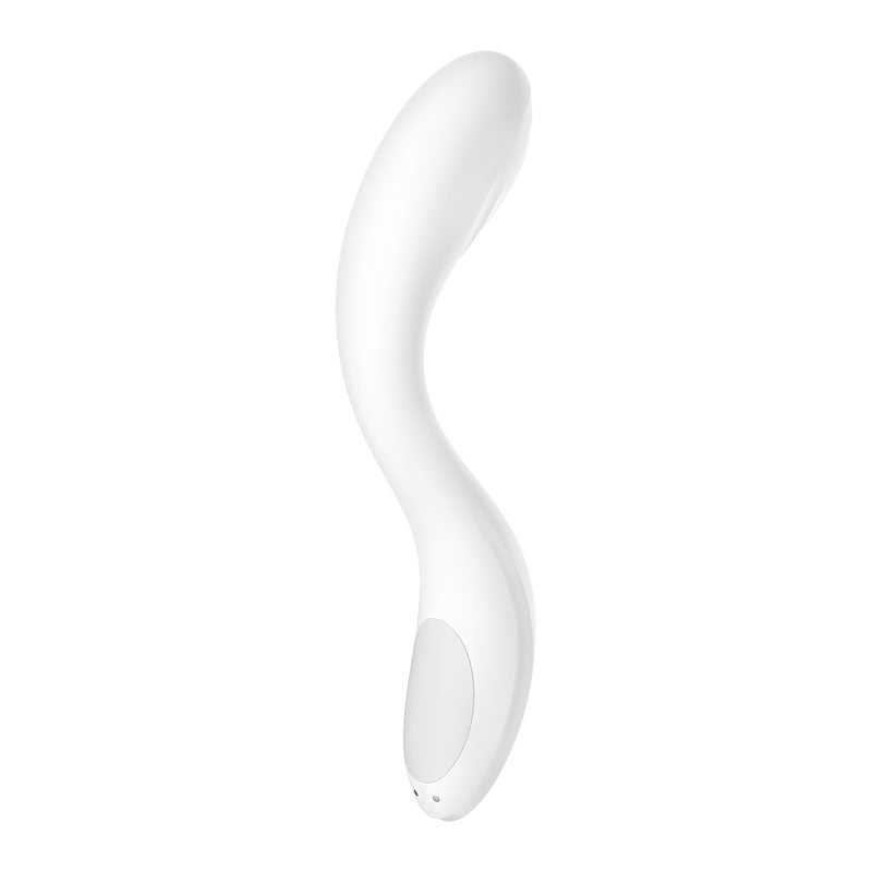 Satisfyer Rrrolling Pleasure - White USB Rechargeable Vibrator