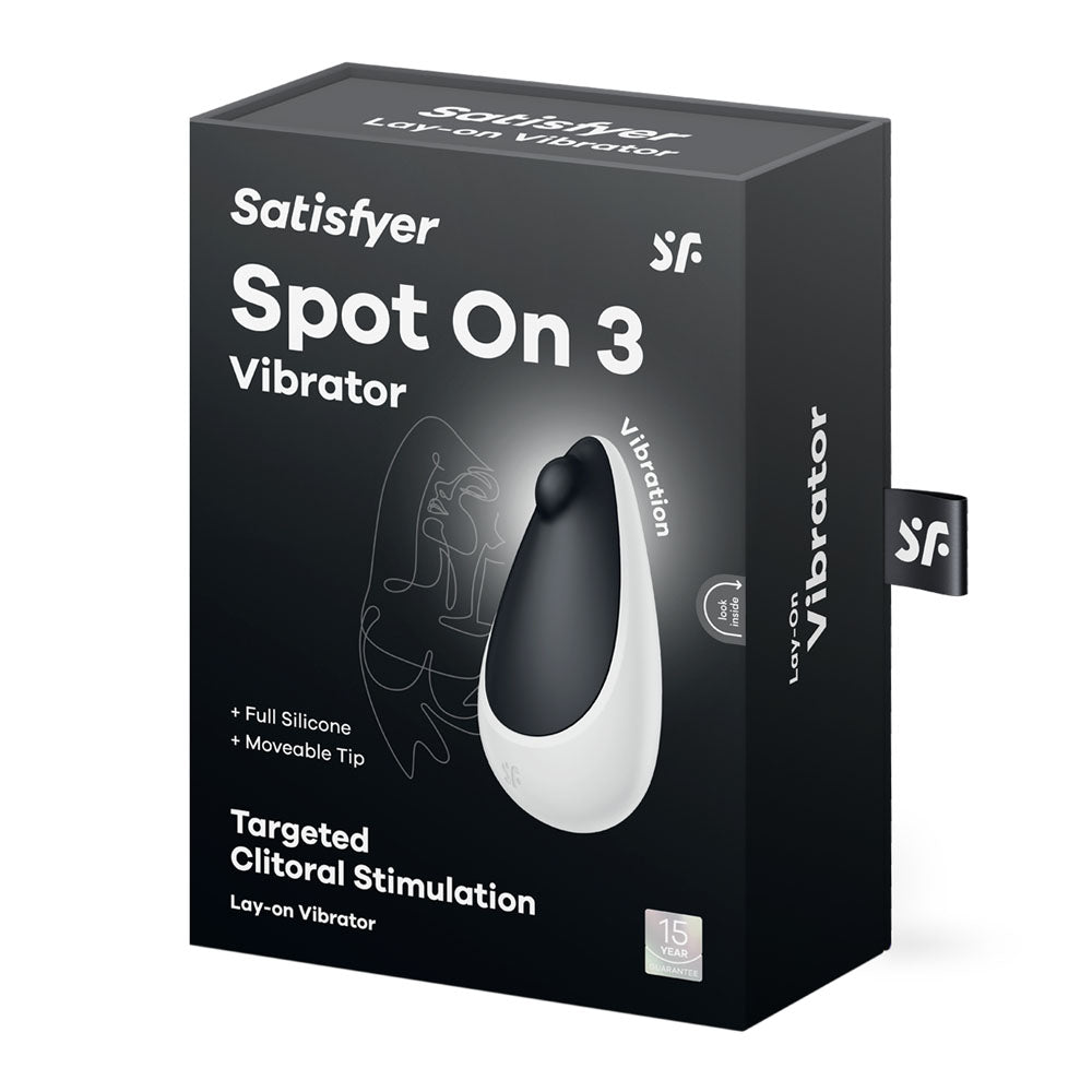 Satisfyer Spot On 3 - Black USB Rechargeable Stimulator