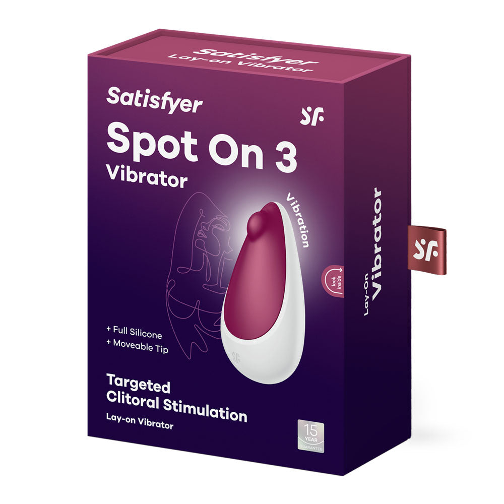 Satisfyer Spot On 3 - Berry USB Rechargeable Stimulator