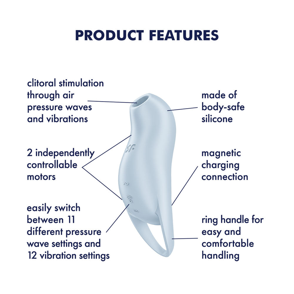 Satisfyer Pocket Pro 1 - Blue