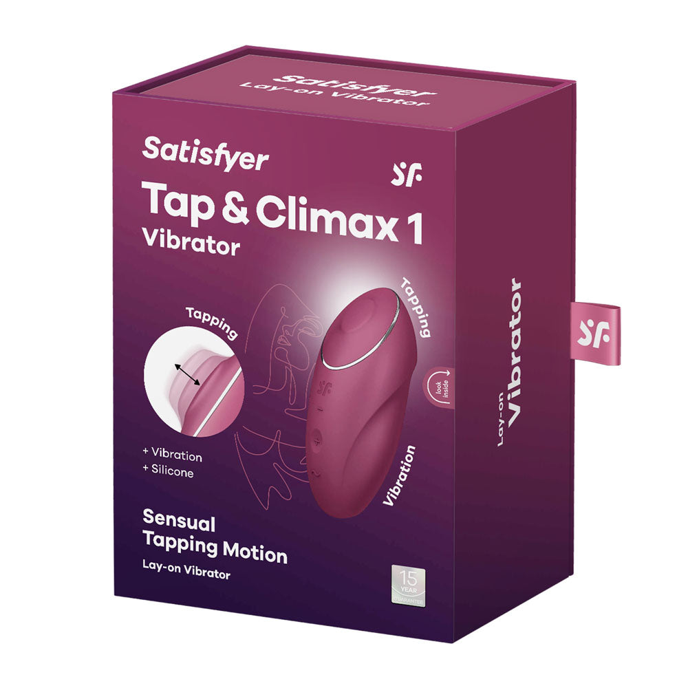 Satisfyer Tap & Climax 1 - Red