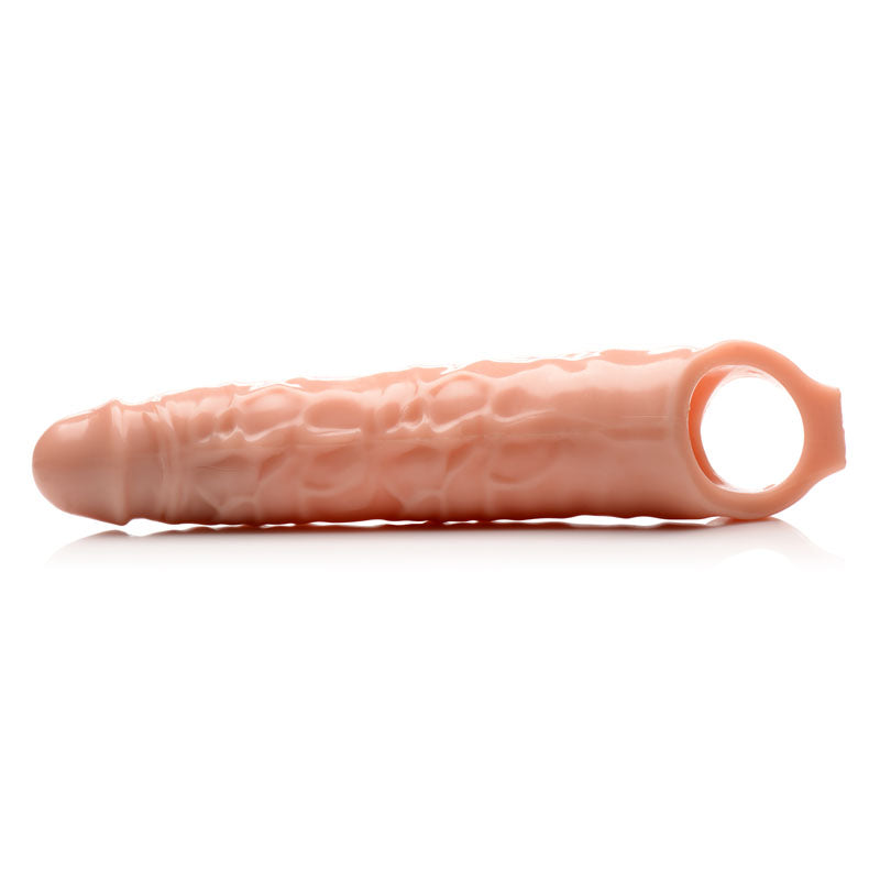 Size Matters 3'' Flesh Penis Extender Sleeve - Flesh Penis Extension Sleeve