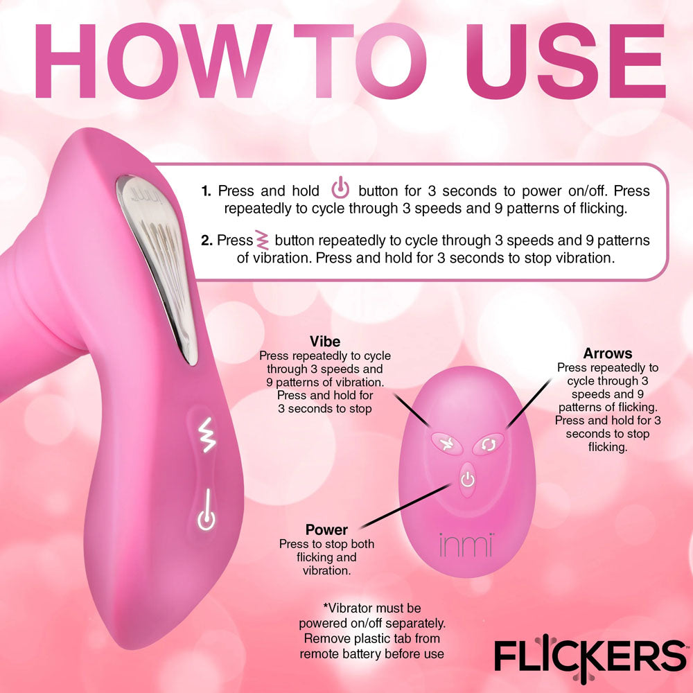 Inmi Flickers G-Flick Flicking G-Spot Vibrator