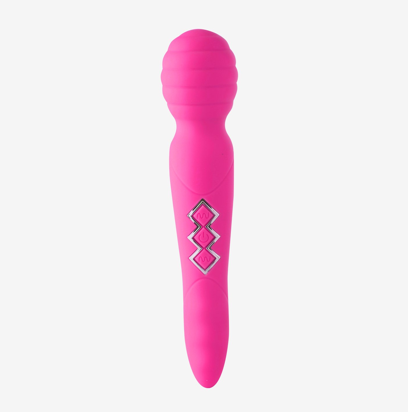 Maia Zoe - Purple USB Rechargeable Dual Vibrating Massage Wand