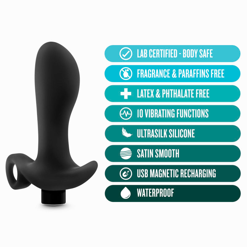 Anal Adventures Platinum Vibrating Prostate Massager 01