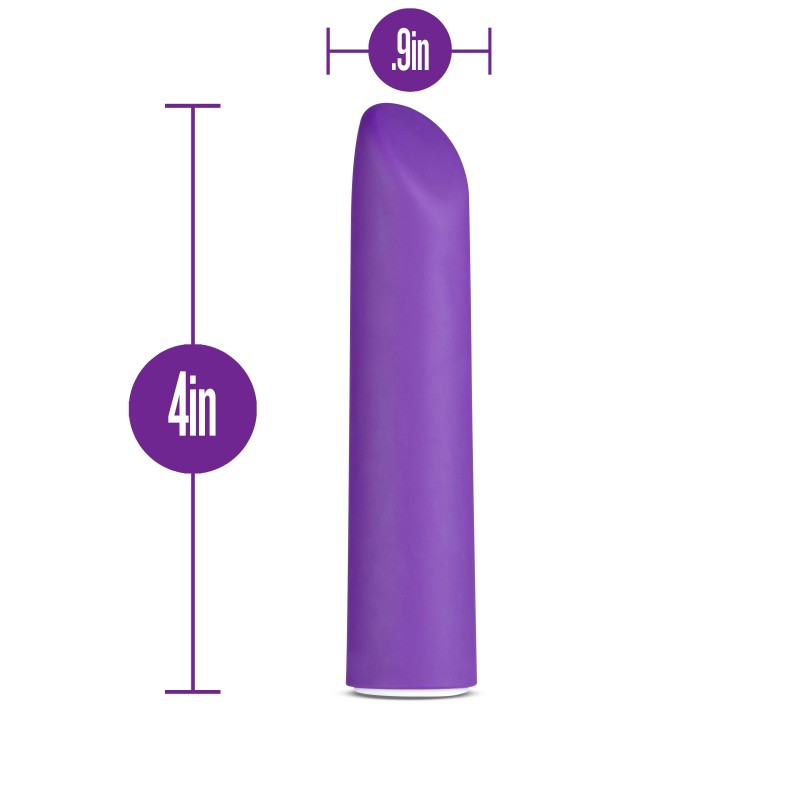 Wellness Power Vibe - Purple 10.1 cm USB Rechargeable Bullet