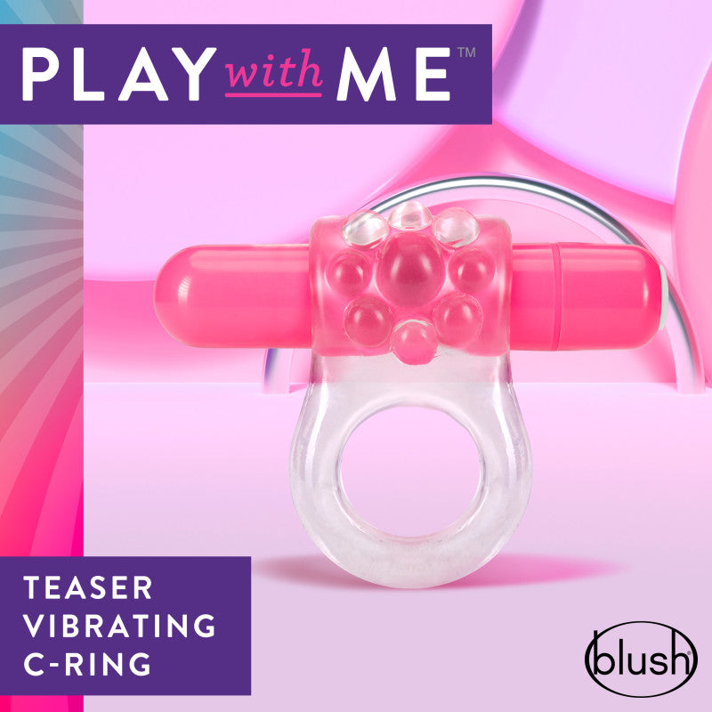 Play With Me Teaser Vibrating C-Ring