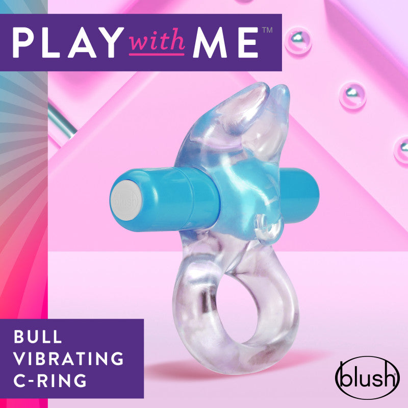 Play With Me Bull Vibrating C-Ring