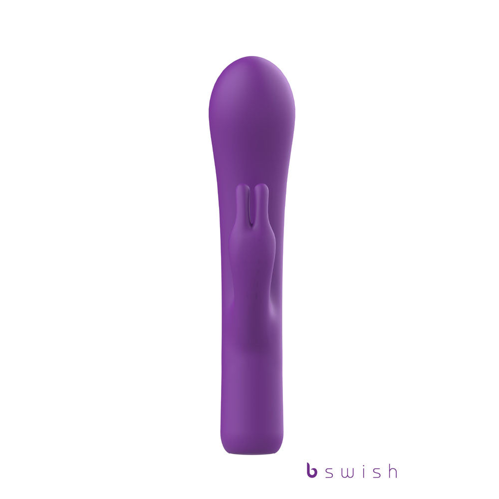 Bwild Bunny Infinite Deluxe - Purple - Purple 19.3 cm USB Rechargeable Rabbit Vibrator