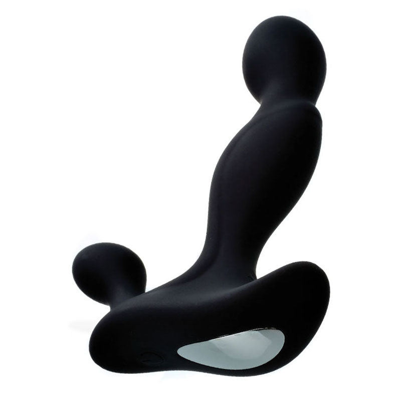 Adam & Eve Adam's Vibrating Triple Probe - Black USB Rechargeable Prostate Massager