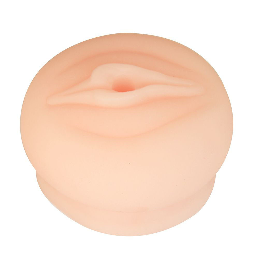 LuvPump ComFit Universal Pump Sleeve - Flesh - Flesh Vagina Universal Penis Pump Sleeve