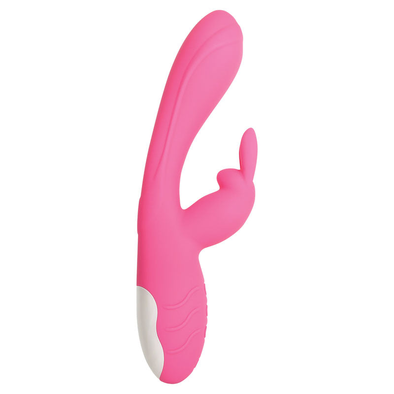 Evolved Bunny Kisses - Pink 20 cm USB Rechargeable Rabbit Vibrator