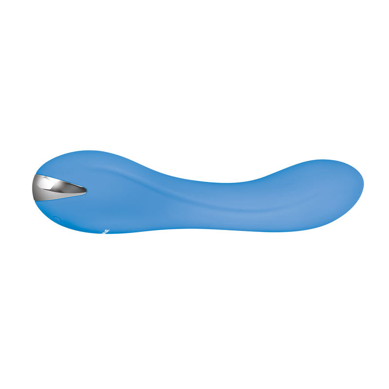 Evolved BLUE CRUSH - Blue 12 cm USB Rechargeable Mini Vibrator