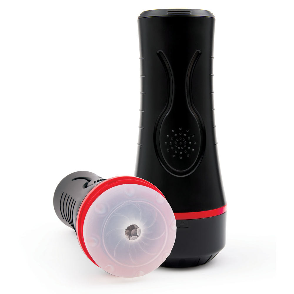 ENVY Squeezable Clear Clutch Stroker