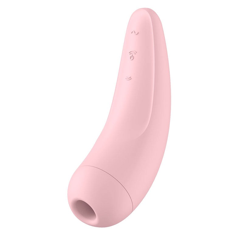 Satisfyer Curvy 2+ - App Contolled Touch-Free USB-Rechargeable Clitoral Stimulator with Vibration