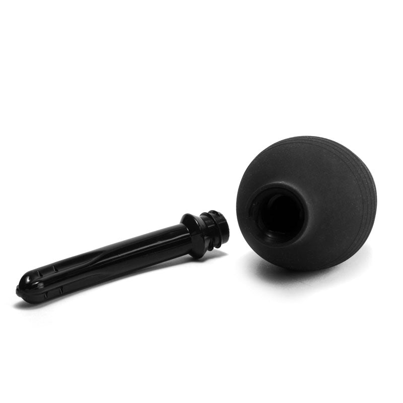 Cleanstream Deluxe Enema Bulb - Black Douche