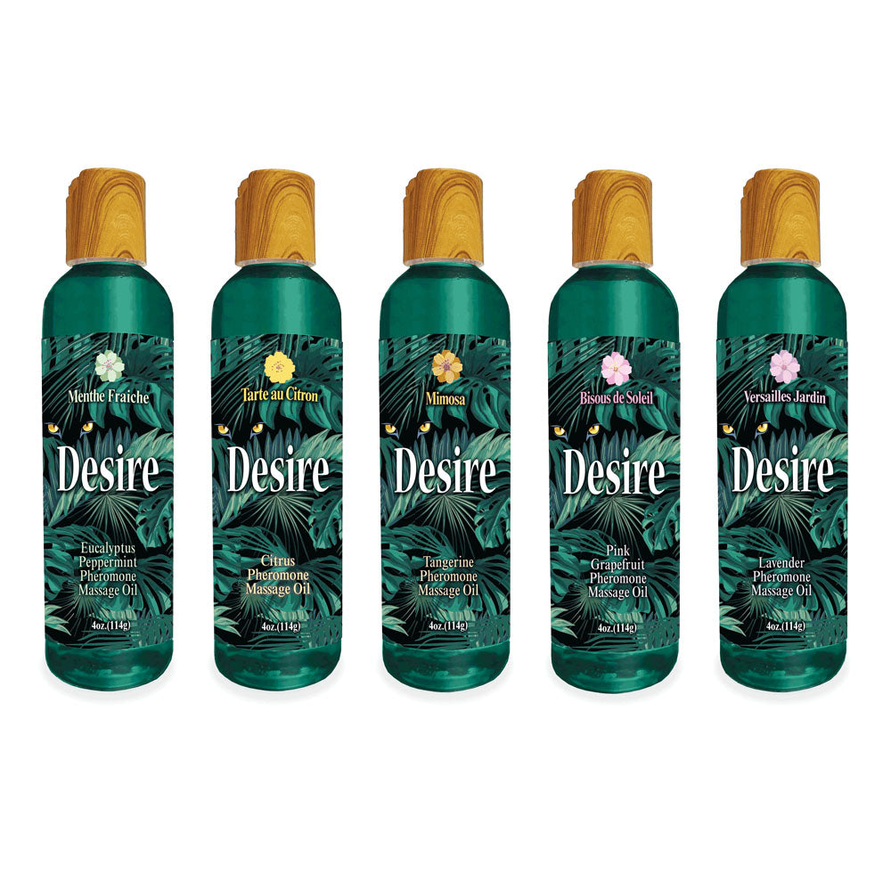 Desire Pheromone Massage Oil