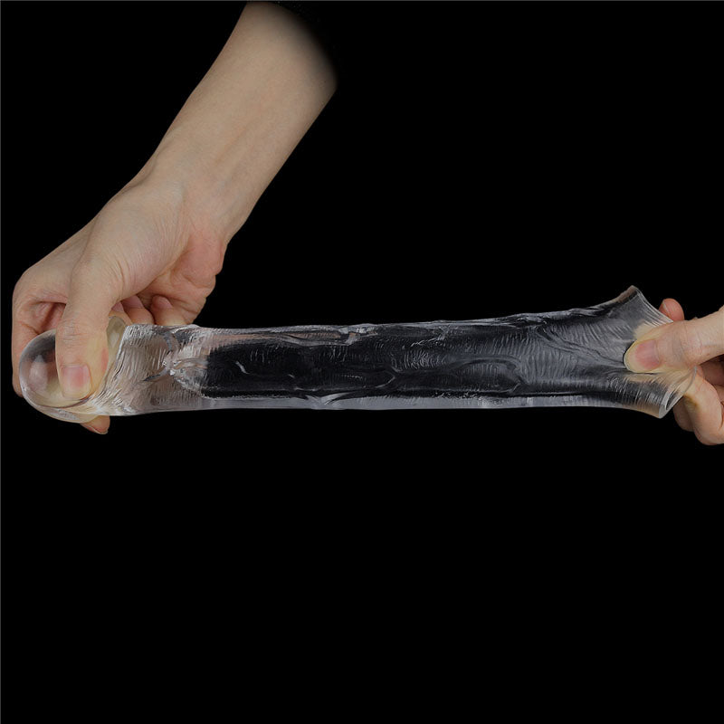 Flawless Clear Penis Sleeve 2'' - Clear 5 cm Penis Extender Sleeve