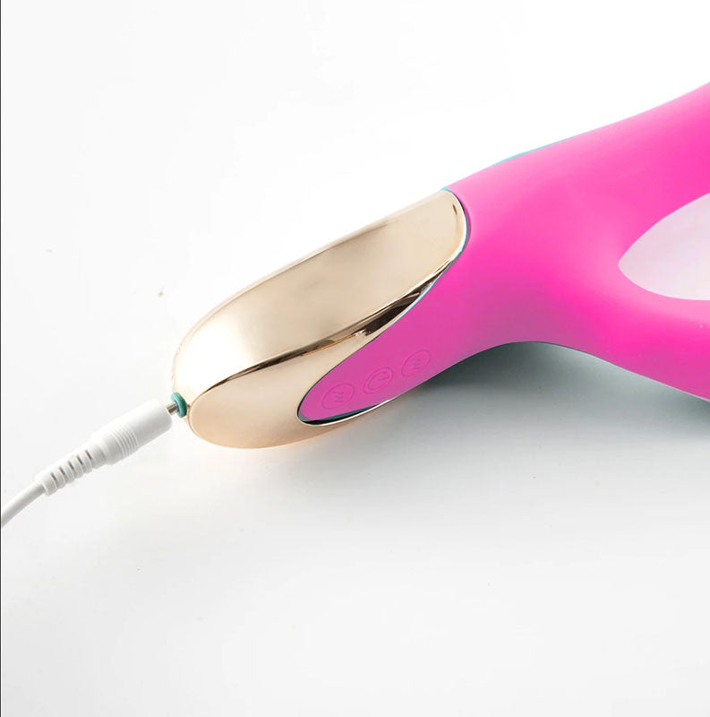 Maia Maui 420 - Pink 21.6 cm USB Rechargeable Rabbit Vibrator