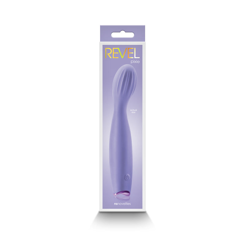 Revel Pixie - Purple - Purple 17.3 cm USB Rechargeable Vibrator