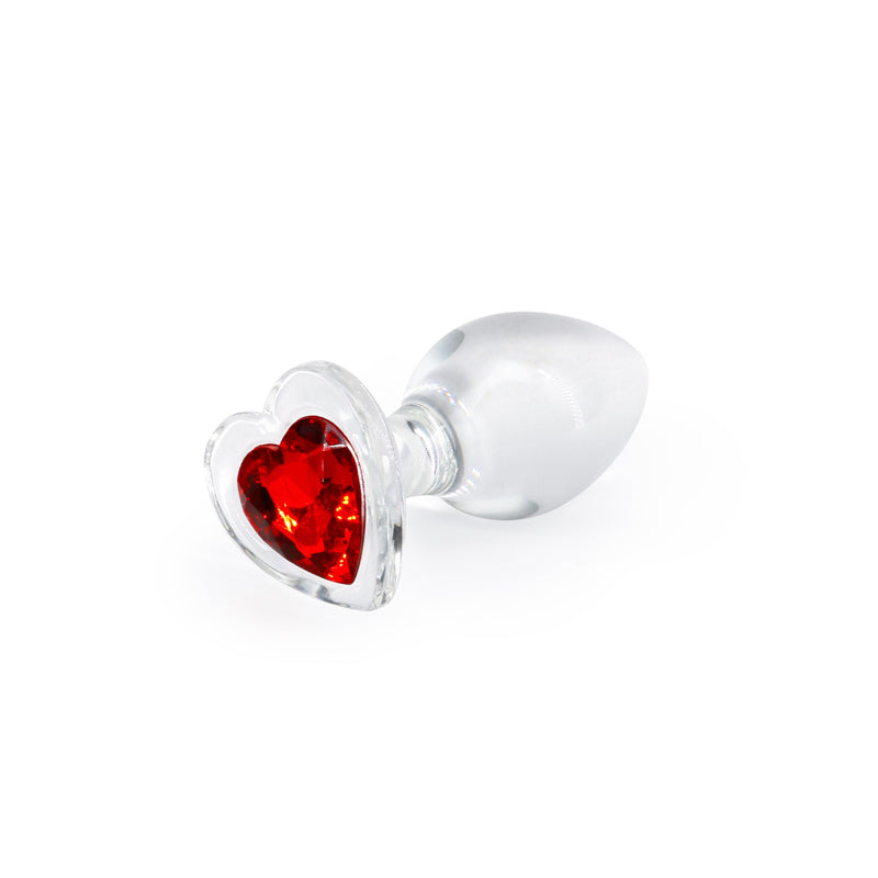 Crystal Desires - Red Heart - Medium