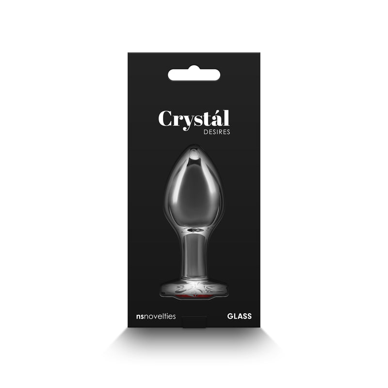 Crystal Desires - Red Heart - Medium