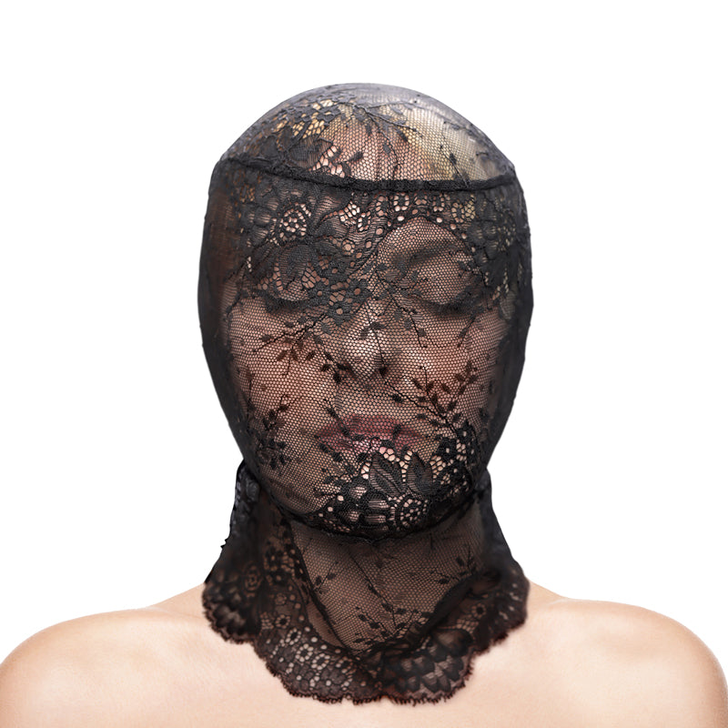 Fetish & Fashion - Lace Hood - Black