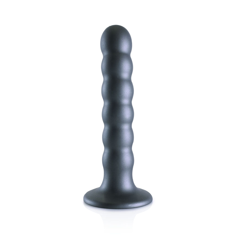 OUCH! Beaded Silicone G-Spot Dildo - 5'' / 13cm