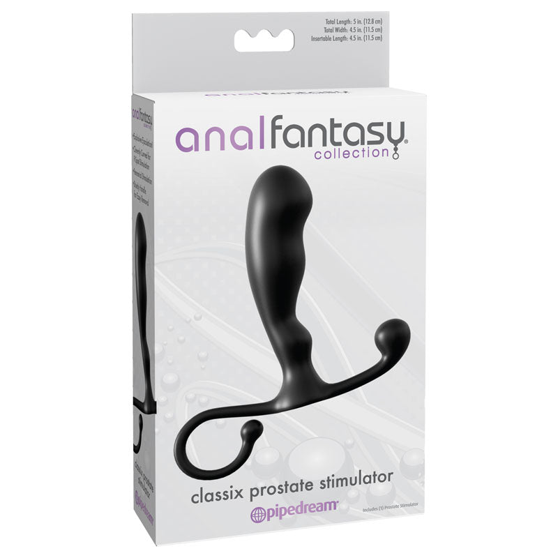 Anal Fantasy Collection Classix Prostate Stimulator - Black 10.1 cm (4'') Prostate Massager