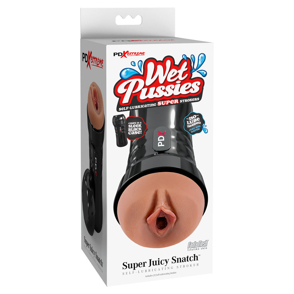 PDX Extreme Wet Pussies - Super Juicy Snatch - Brown Vagina Stroker