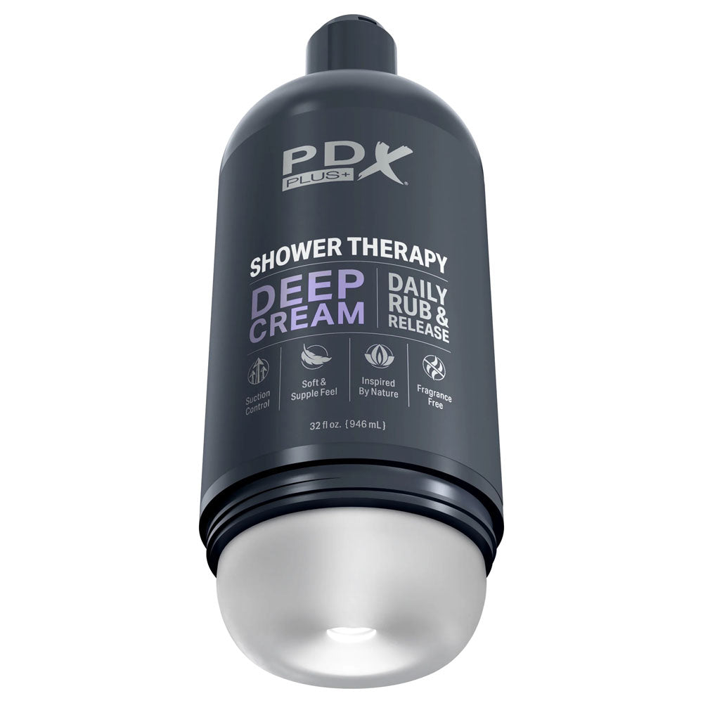 PDX Plus Shower Therapy - Deep Cream - Frosted