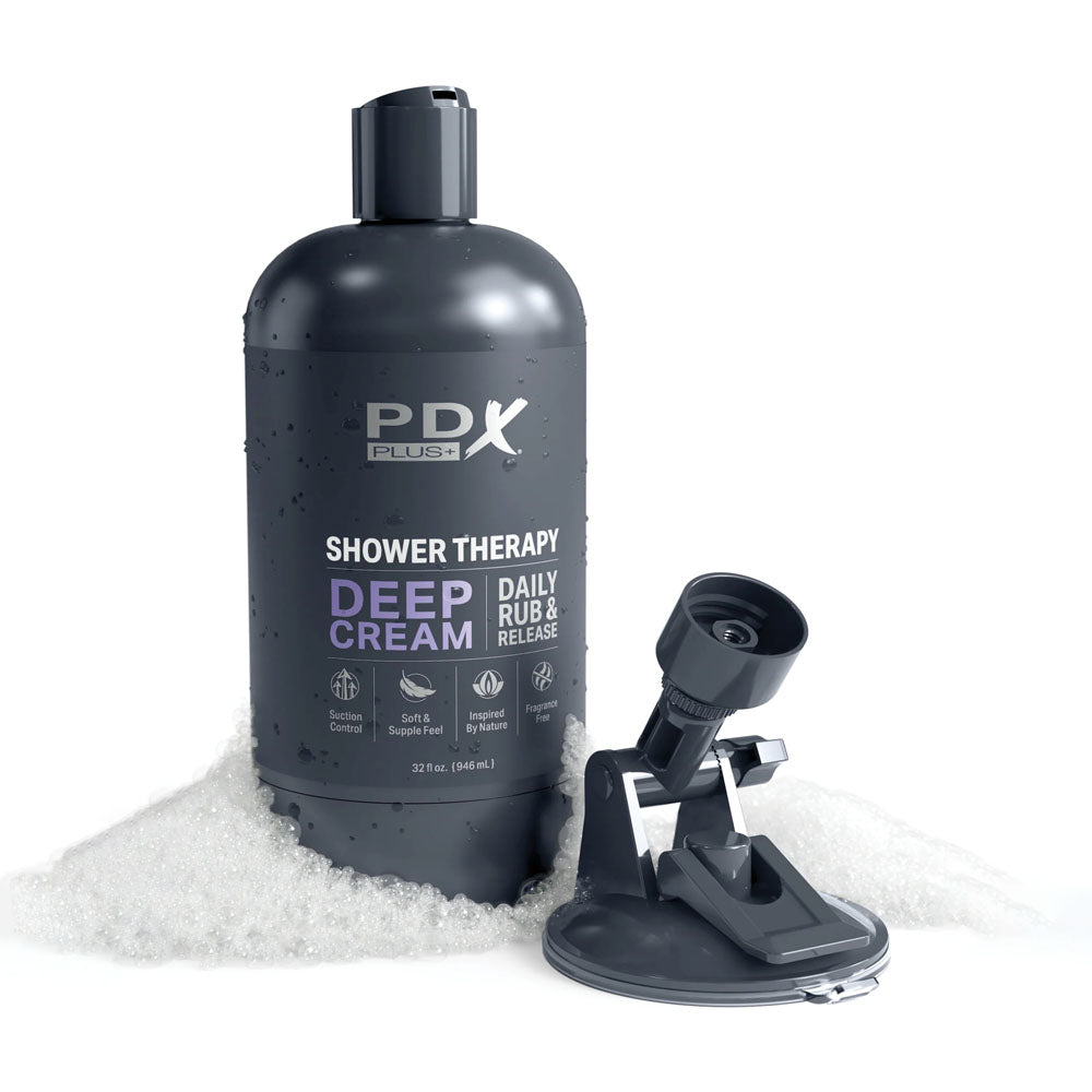 PDX Plus Shower Therapy - Deep Cream - Frosted