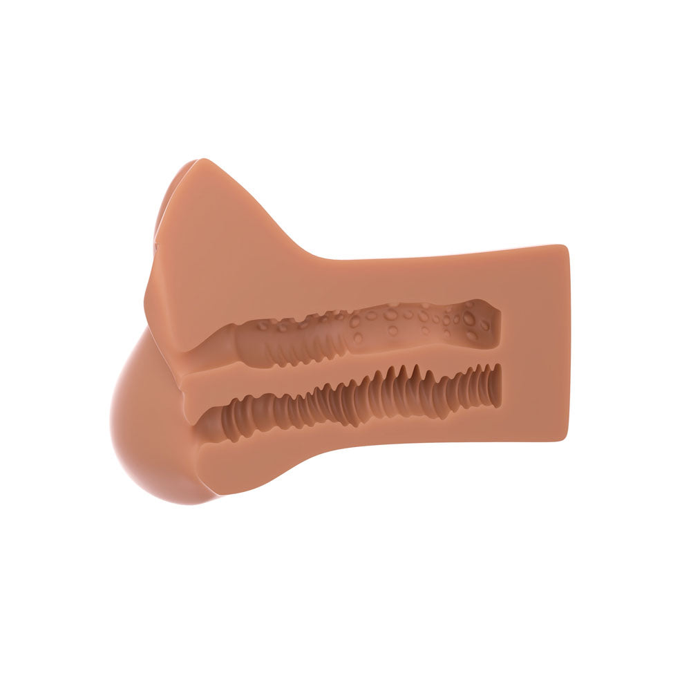 PDX Plus Pick Your Pleasure Stroker XL - Brown