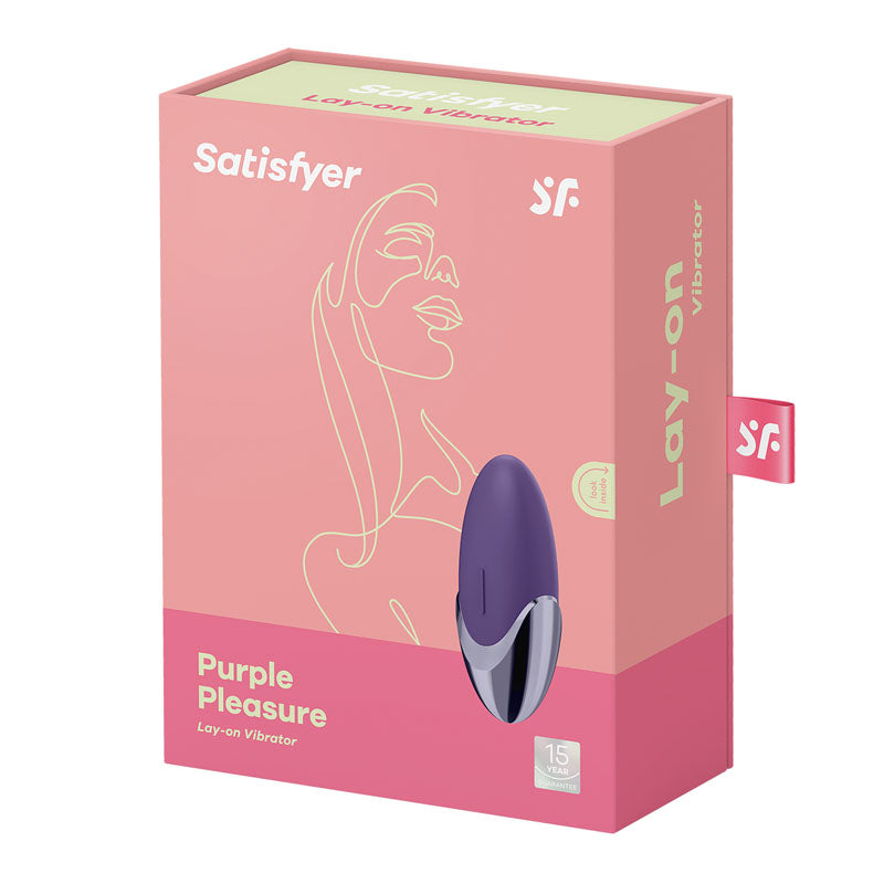 Satisfyer Purple Pleasure - Purple USB Rechargeable Stimulator