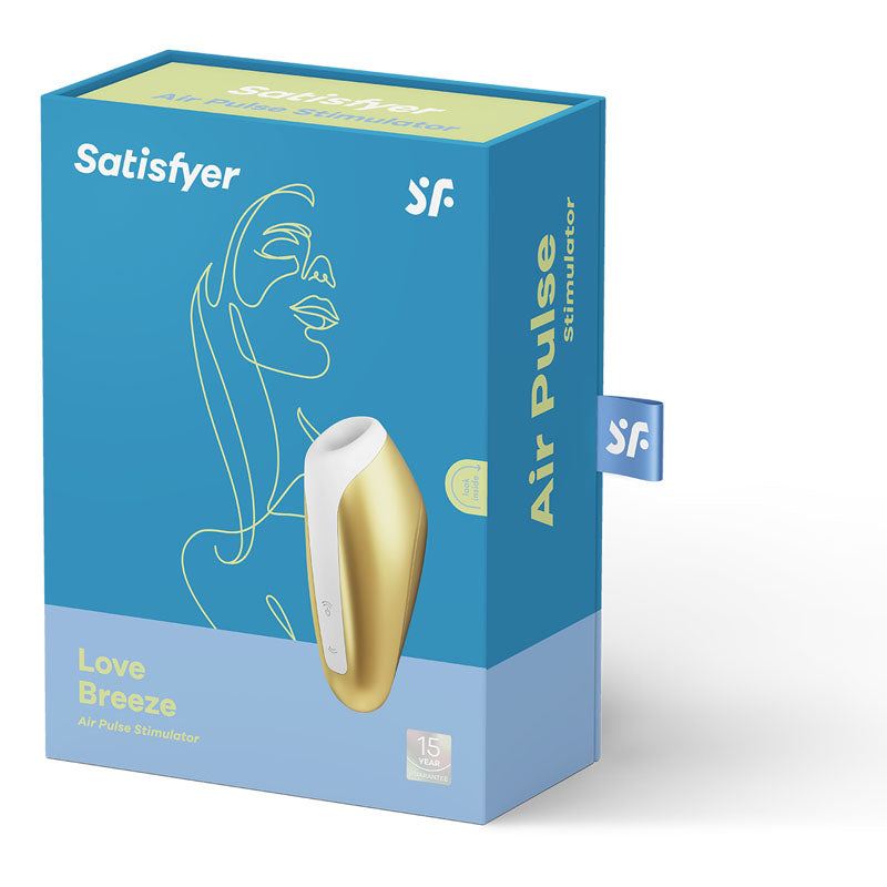 Satisfyer Love Breeze - Touch-Free USB-Rechargeable Clitoral Stimulator with Vibration